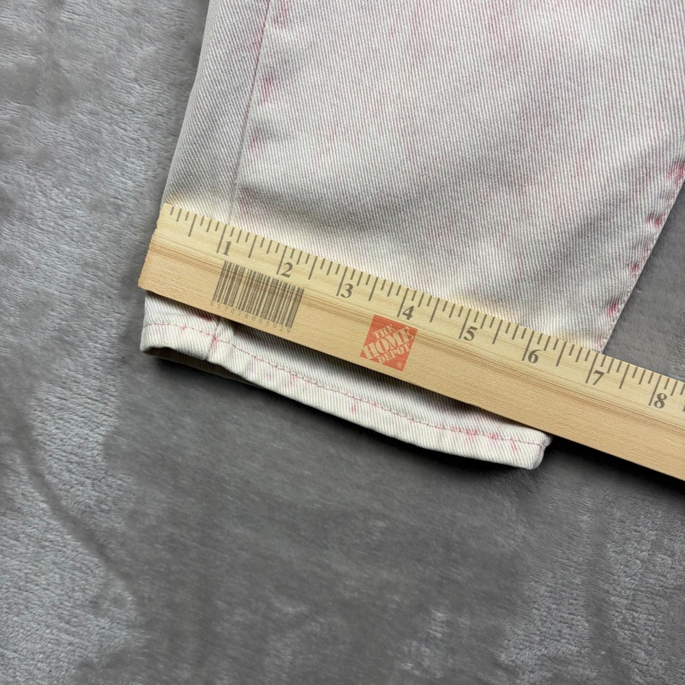 PacSun Mom Jeans Sz 29 Pink Distressed Straight Leg Acid Wash Cotton Edgy Summer - Picture 7 of 15